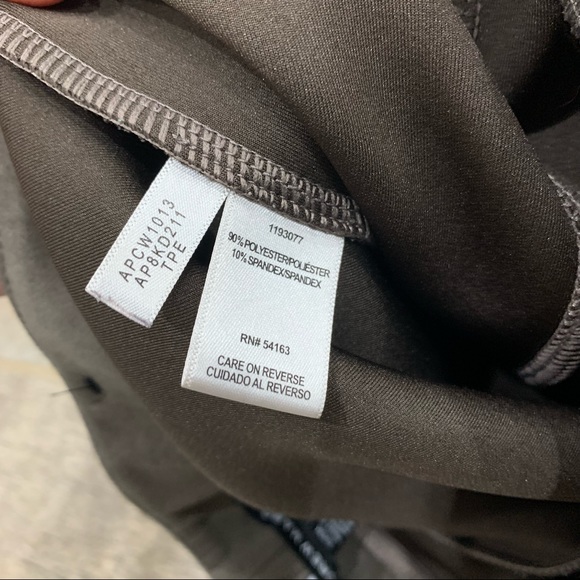 Andrew Marc Faux Suede Skinny Pants Pull On - Picture 7 of 7